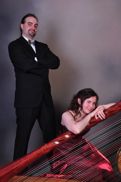Harfenduo Laura Oetzel und Daniel Mattelé Harfenduo Laura Oetzel und Daniel Mattelé