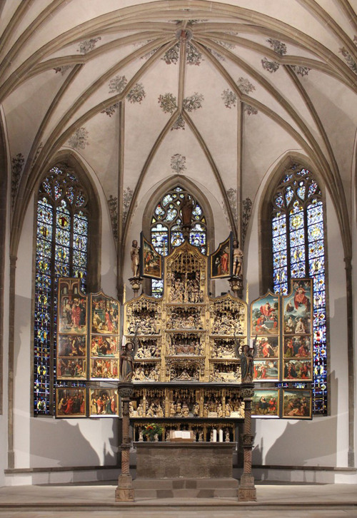 Der Antwerpener Schnitzaltar in St. Viktor in Schwerte von 1523, Foto: Niklas Gliesmann