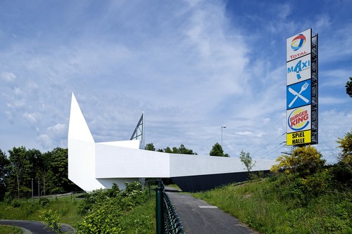 Kirche weitergebaut VI, 2015: Ökumenische Autobahnkirche Siegerland, schneider+schumacher, Frankfurt, Foto: Jörg Hempel