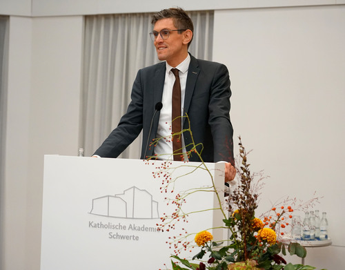 Dr. Thomas Arnold hielt den Festvortrag. Foto: Michael Bodin / Erzbistum Paderborn