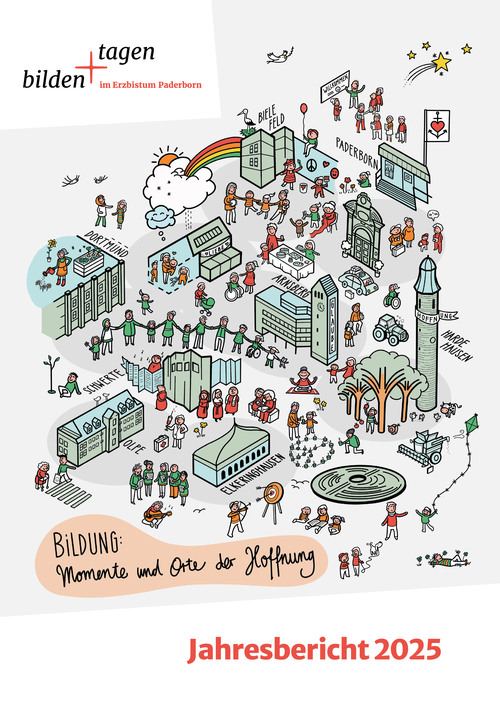 Titelbild Jahresbericht bilden u. tagen