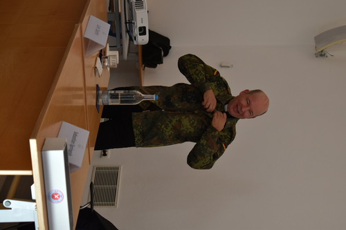 Militärpfarrer Lars Spohr vom katholischen Militärpfarramt Nörvenich (Tag 3)
