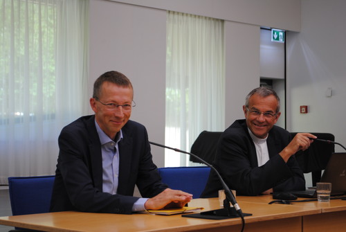 Der Pressesprecher des DBK Matthias Kopp sprach bei der Campus-Akademie