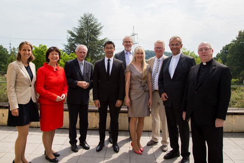 Preisträger des Communio-Preises 2018 mit der Jury