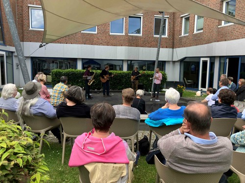 Chamber Jazz im Innenhof