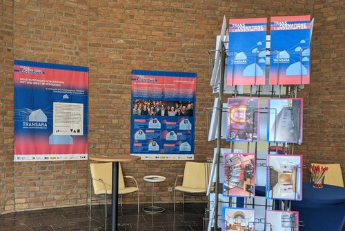 Ausstellung TransFormationsLandschaften in den Räumen der Akademie
